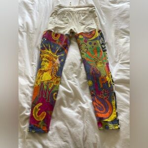 Versace rare 1980’s Manhattan New York Jeans